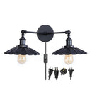 Axyaa Loft LED Wall Lights 2-heads Industrial Lamparas De Pared for Living Room