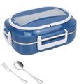 Axyaa Electric Heating Lunch Box 1L Warmer Container 110V 220V 24V 12V