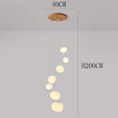 Axyaa Modern LED Staircase Chandeliers for Living Room Lighting