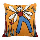 Axyaa Picasso Graffiti Art Painting Cushion Cover for Home Décor