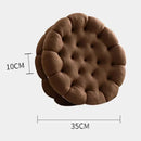Axyaa Sandwich Biscuit Sofa Cushion: Soft & Comfortable Living Room Throw Pillow & Back Cushions
