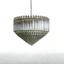 Axyaa Modern Crystal Glass Chandelier for Living and Dining Room