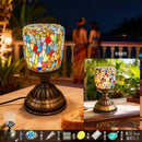 Axyaa Mosaic Flower Light Material Package Handmade Table Lamp