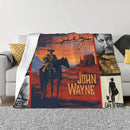 Axyaa John Wayne Quote Throw Blanket