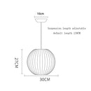 Axyaa Designer Silk LED Pendant Lamp for Home and Hospitality Lighting