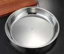 Axya 304 Stainless Steel Large Dual Handle Meal Plate Tray