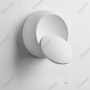 Axyaa Crescent Wall Lamp: 360° Rotating, Bedroom & Living Room Decor