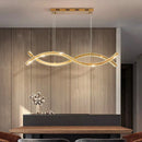Axyaa Luxury Crystal Pendant Chandelier, Modern Dining Room Living Room Ceiling Light