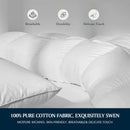 Axyaa Queen Size Cotton Comforter - Hypoallergenic Hotel Luxury Bedding