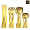 Axyaa 1010 Round Handle Cutlery Set - Ideal for Wedding, Party, Hotel