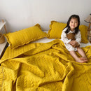 Axyaa Ruffled Quilted Summer Quilt
