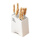 Axyaa Knife Stand: Multifunctional Kitchen Holder & Countertop Storage Box