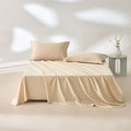 Axyaa 800TC Egyptian Cotton Solid Color Flat Sheet - Single Queen King Size