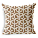 Axyaa Geometric Color Block Abstract Throw Pillow Cover