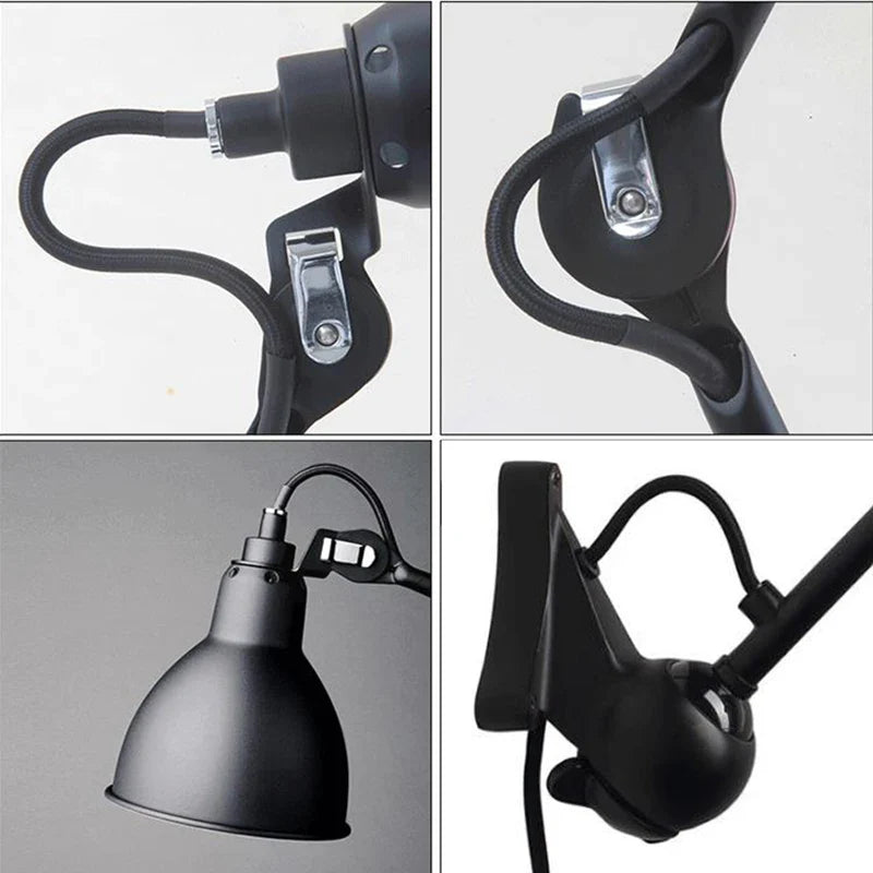 Axyaa Rotatable E14 Reading Wall Lamp for Bedroom Parlor Lighting