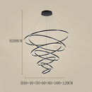 Axyaa LED Pendant Chandeliers for Modern Home Decor & Indoor Lighting