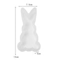 Axyaa Rabbit Silicone Mold | 3D Animal Candle Making DIY | Easter Gift & Home Decor