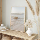 Axyaa Seaside Beach Canvas Wall Art Print - Set of 3