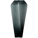Axyaa Frosted Leaning Tower Glass Vase: Simple & Elegant Decor Item