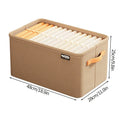 Axyaa Foldable Storage Bags - Closet and Drawer Organizer for Clothes, Toys, and More