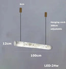 Axyaa Copper Marble Pendant Lamp for Modern Living Room Aesthetic