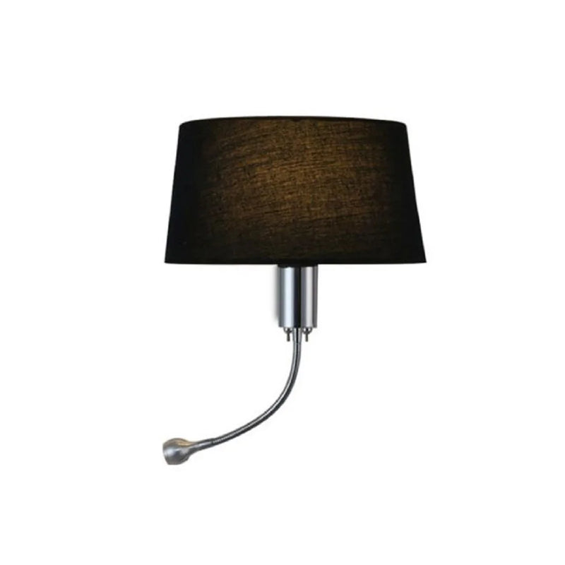 Axyaa Industrial LED Wall Sconce for Bedroom - Gooseneck Reading Lamp
