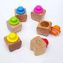 Axyaa Baby Teeth Box Organizer: Wooden Keepsake Collector for Children, Lovely Gift