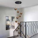 Axyaa Modern Dining Room Pendant Lights, Indoor LED Chandelier Ceiling Lamp