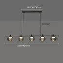 Axyaa Glass Chandelier Dining Room Pendant Lights Ceiling Lamps - Indoor Fancy Lighting