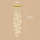 Axyaa Modern LED Pendant Chandeliers for Indoor Lighting