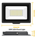Axyaa LED Flood Light 110V 220V IP66 Outdoor Lighting for Street Garden Wall