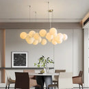 Axyaa Nordic Style Indoor Lighting Fixtures: Living Room Chandelier, Dining Room Ceiling Lamp