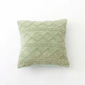 Axyaa Geometric Short Plush Pillowcase Set for Indoor Home Decor