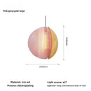 Axyaa Colourful Planet Chandelier Pendant Light for Staircase Dining Table