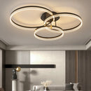 Axyaa Modern Ring Acrylic Ceiling Lamp for Home Decor