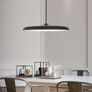 Axyaa UFO Metal LED Pendant Light: Modern Art Design Suspension for Kitchen, Dining, Living Room