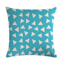 Axyaa Diamond Geometry Pillow Cover - Geometric Print Cushion Case 45x45cm