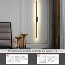 Axyaa LED Wall Lamp for Living Room Bedroom, Modern Indoor Long Strip Lighting