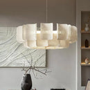 Axyaa Tiered Acrylic Chandelier LED - Nordic Minimalist Dining Room Kitchen Island Light