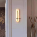 Natural Marble LED Bedside Wall Lamp by Axyaa - Elegant Lighting Fixture for Home Decor