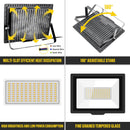 Axyaa LED Flood Light 110V 220V IP66 Outdoor Lighting for Street Garden Wall