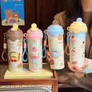 Axyaa Kawaii Ice Cream Stainless Steel Thermos - Portable Thermal Cup