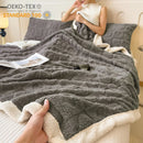 Axyaa Winter Sherpa Blanket - Cozy Warmth for Couch, Sofa, Bed