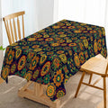 Axyaa Geometric Mandala Bohemia Table Runner - Elegant Dining & Wedding Decor