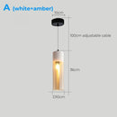 Axyaa Glass & Metal Pendant Light: Adjustable Vintage Ceiling Fixture
