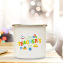 Axyaa Teacher's Day Enamel Handle Coffee Cup - Appreciation Gift for Educators