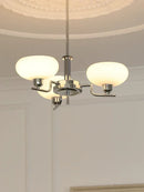 Axyaa French Cream Glass Luxury Medieval Chandelier Light for Living Room, Bedroom & Restaurant