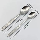 Axya Gold Stainless Steel Dinnerware Sets - Main & Dessert Spoons