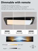 Axyaa Modern Ring LED Ceiling Lamp for Living Room, Bedroom, and Study areas