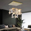 Axyaa LED Pendant Chandeliers Modern Home Lighting for Living Room & Dining Room